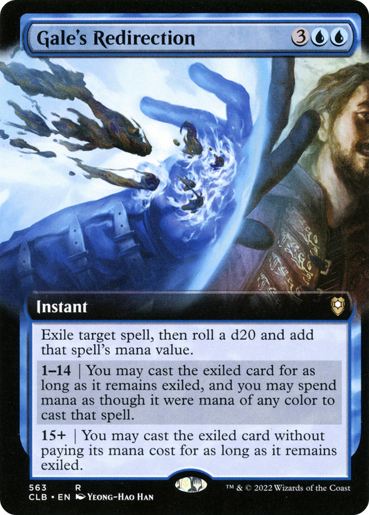 Gale's Redirection (CLB-563) (Extended Art) (Foil)