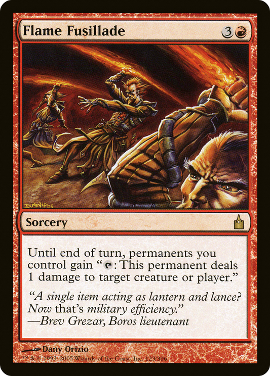 Flame Fusillade (RAV-123) (Foil)