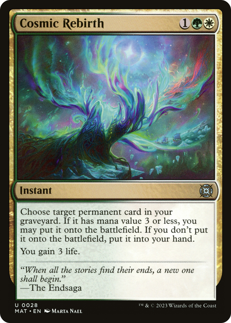 Cosmic Rebirth (MAT-028) (Foil)