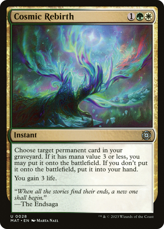 Cosmic Rebirth (MAT-028) (Foil)