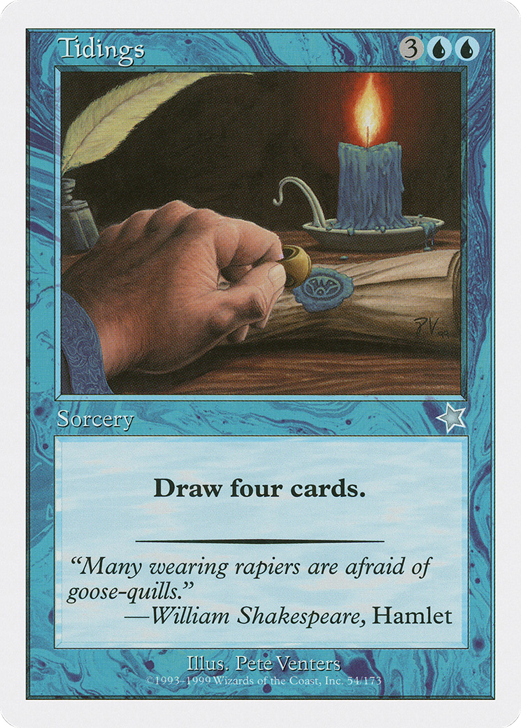 Tidings (S99-054)