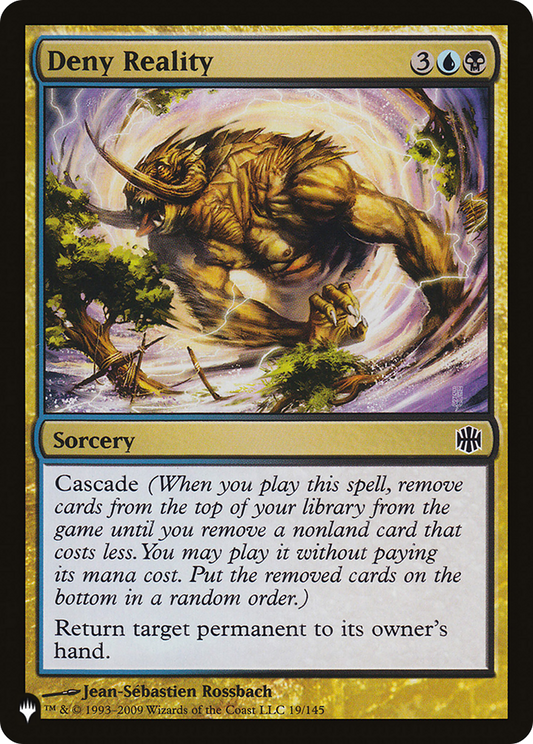 Deny Reality (LIST-ARB-19)