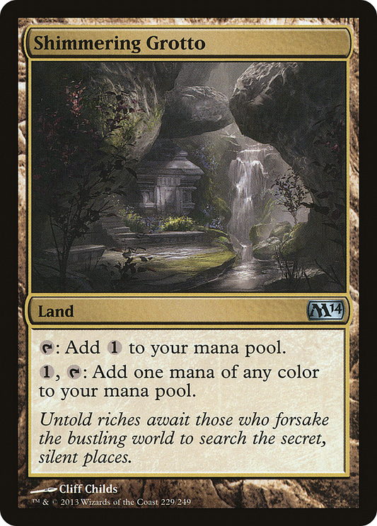 Shimmering Grotto (M14-229) (Foil)