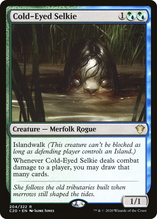 Cold-Eyed Selkie (C20-204)