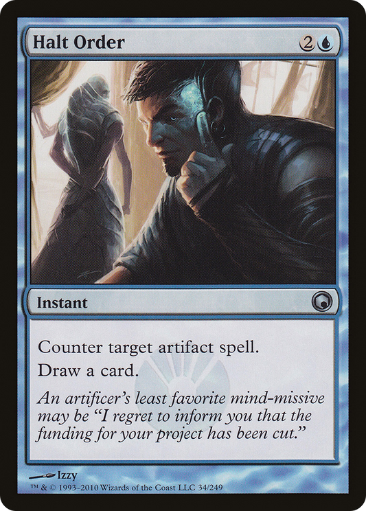 Halt Order (SOM-034) (Foil)