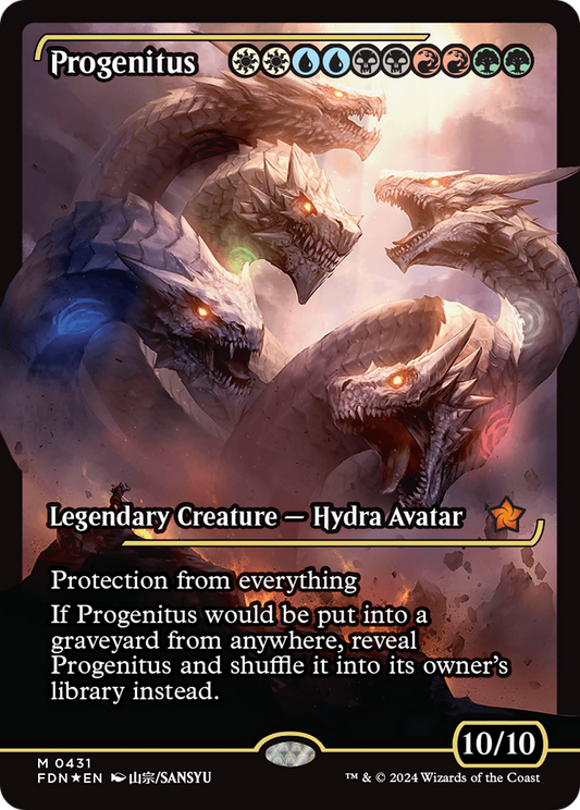 Progenitus (FDN-431) (Showcase) (Foil)