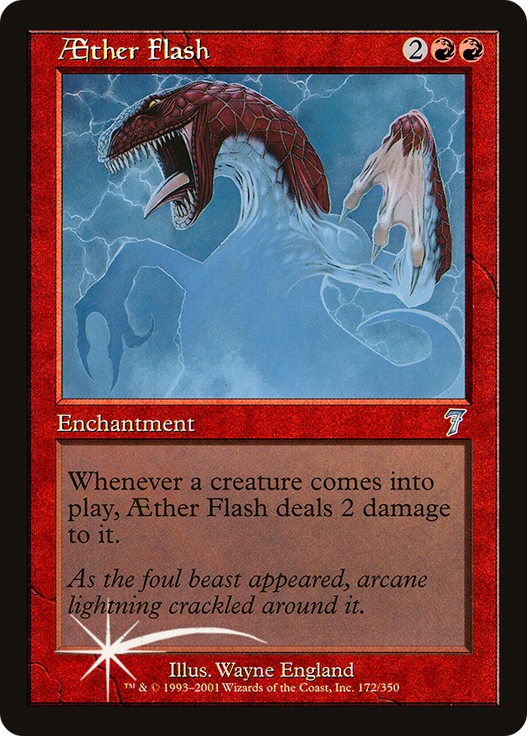 Aether Flash (7ED-172★) (Foil)