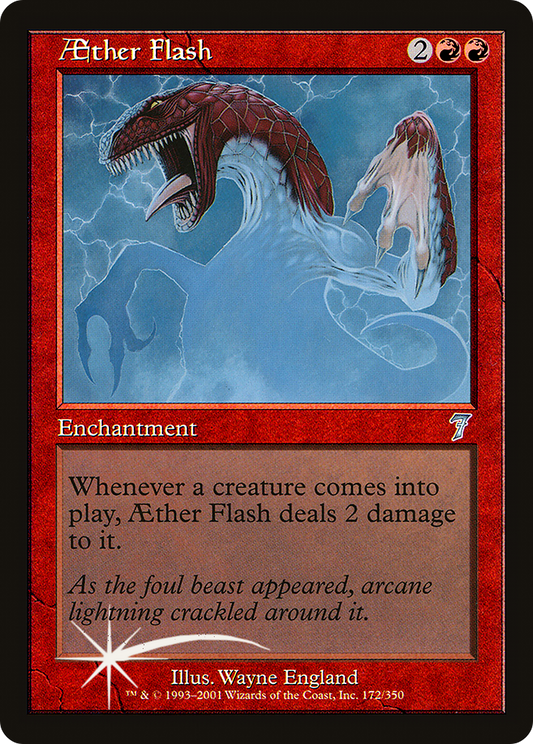 Aether Flash (7ED-172★) (Foil)