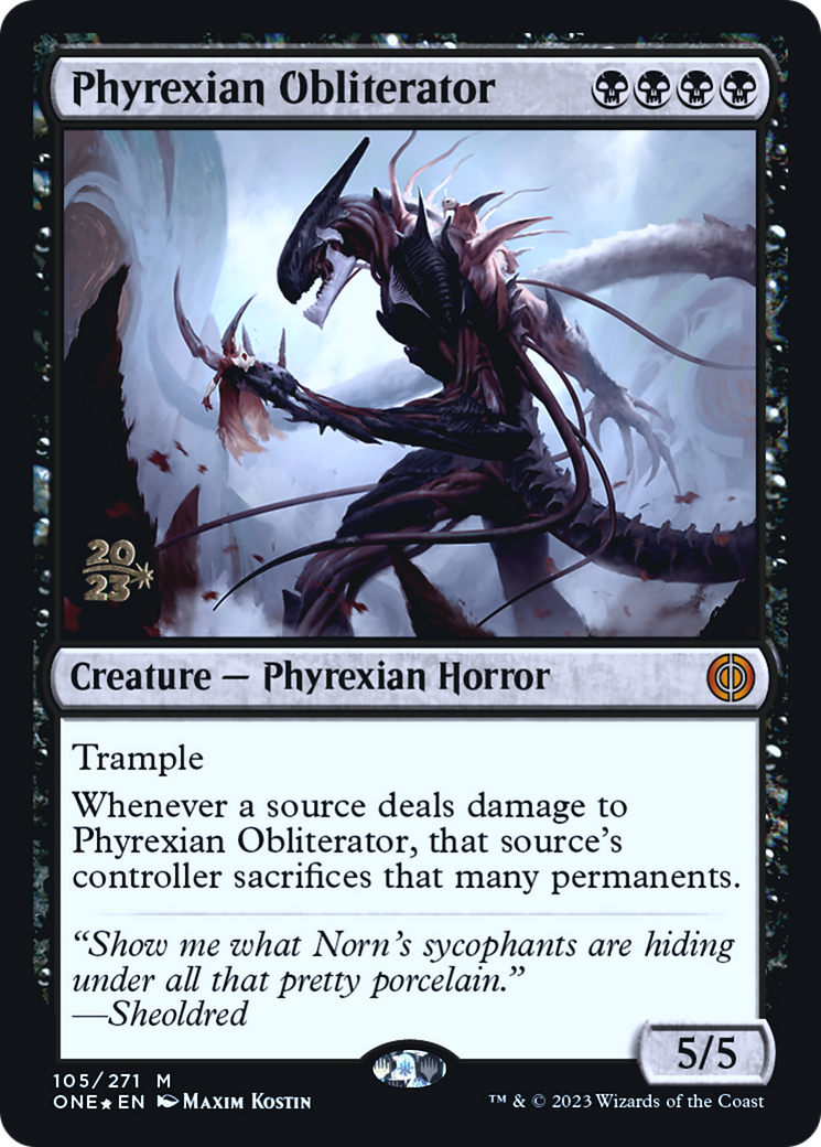 Phyrexian Obliterator (PRE-105S) (Foil)