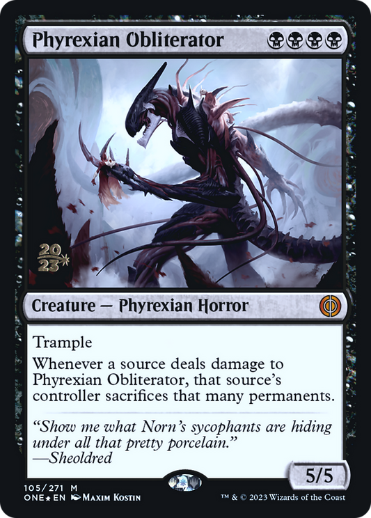 Phyrexian Obliterator (PRE-105S) (Foil)
