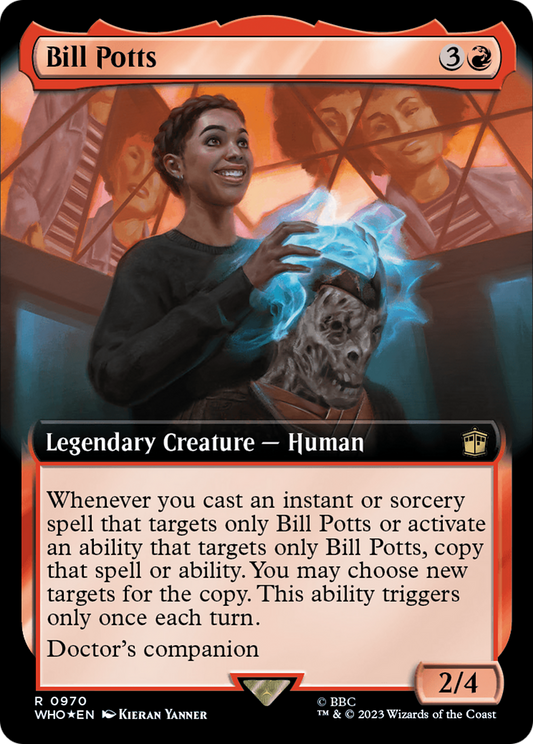 Bill Potts (WHO-970) (Extended Art) (Surge Foil)