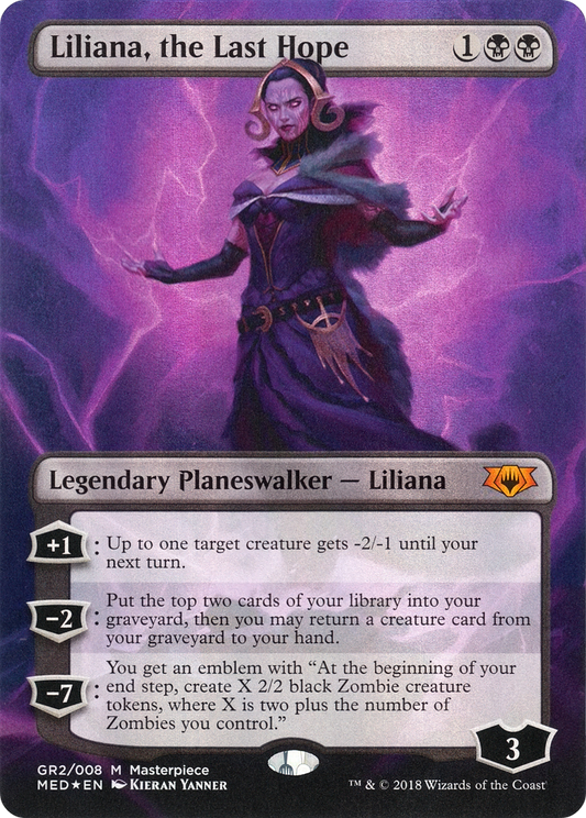 Liliana, the Last Hope (MED-GR2) (Borderless) (Foil)
