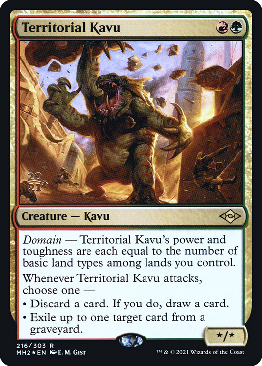 Territorial Kavu (PRE-216S) (Foil)