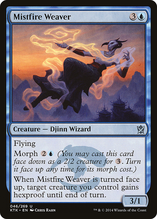 Mistfire Weaver (KTK-046) (Foil)