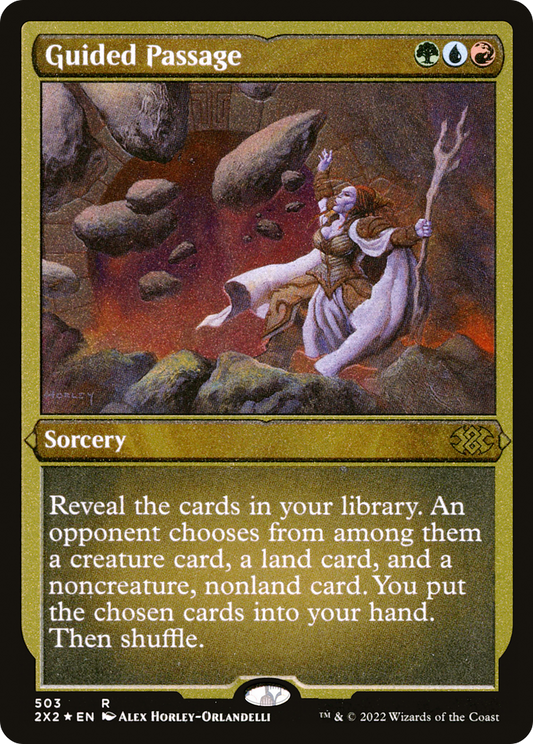 Guided Passage (2X2-503) (Etched Foil)