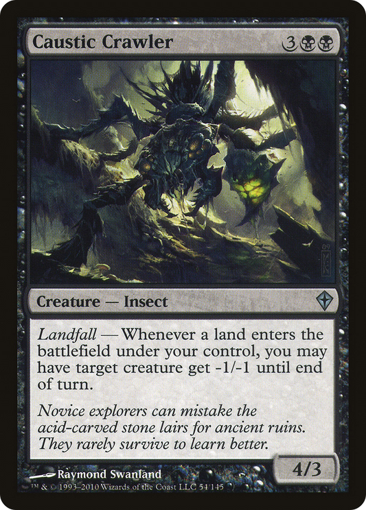 Caustic Crawler (WWK-054) (Foil)
