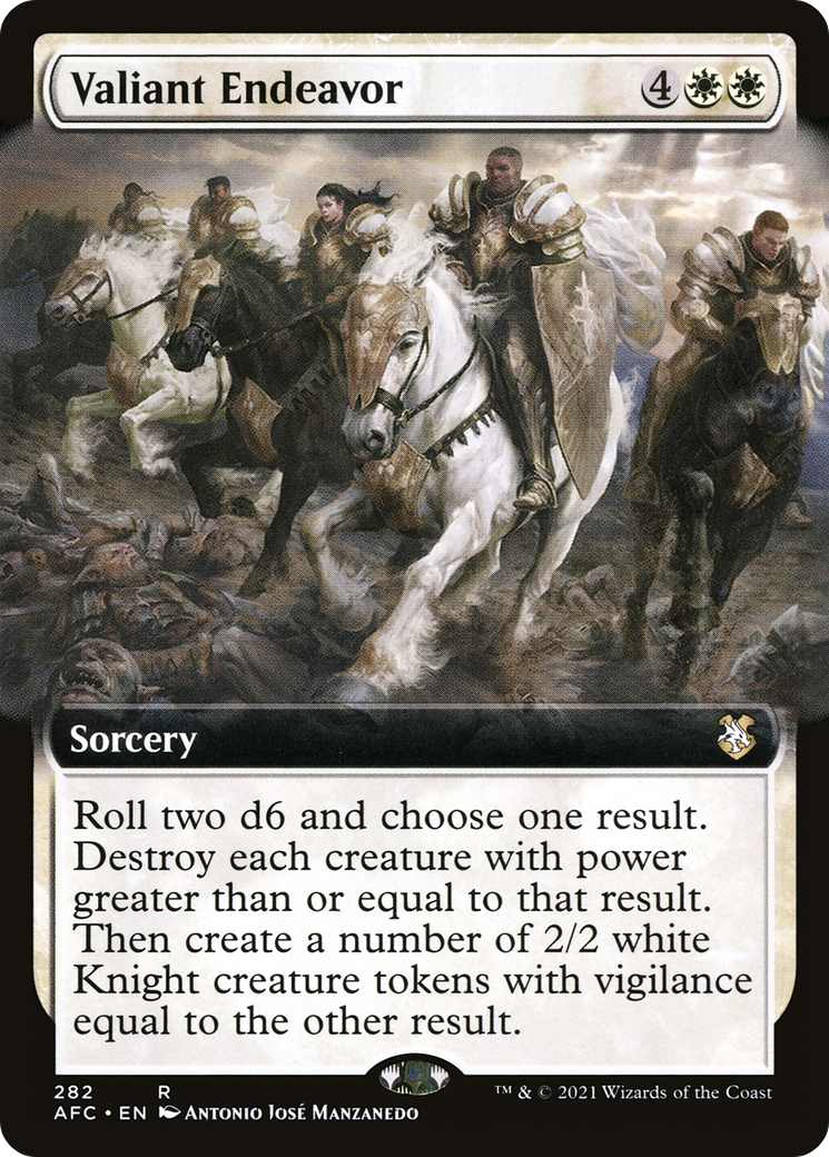 Valiant Endeavor (AFC-282) (Extended Art)