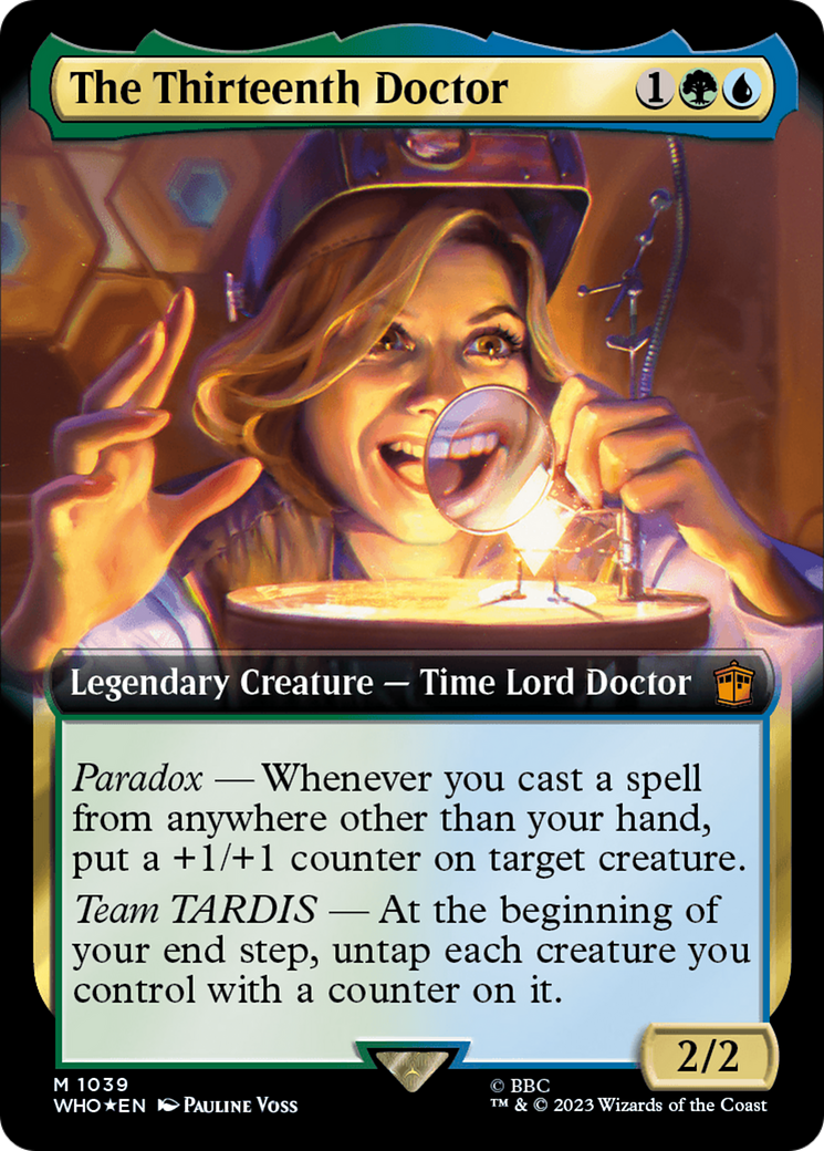 The Thirteenth Doctor (WHO-1039) (Extended Art) (Surge Foil)