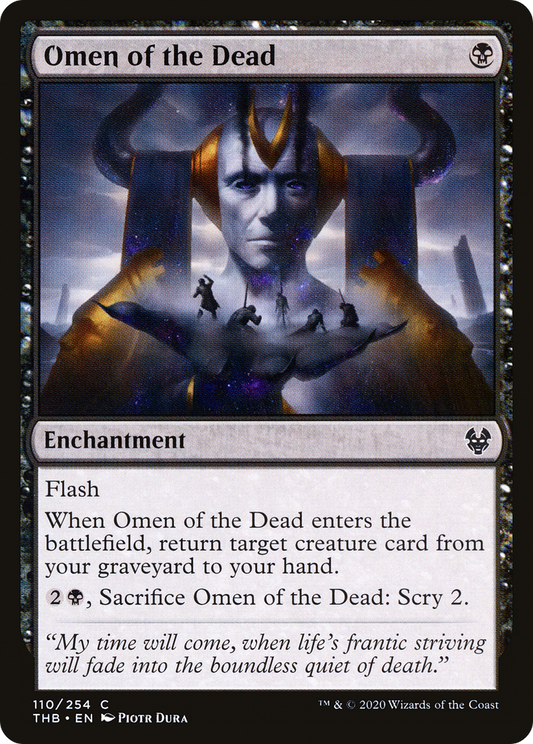Omen of the Dead (THB-110) (Foil)