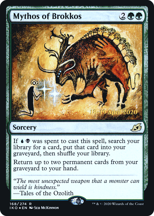 Mythos of Brokkos (PRE-168S) (Foil)