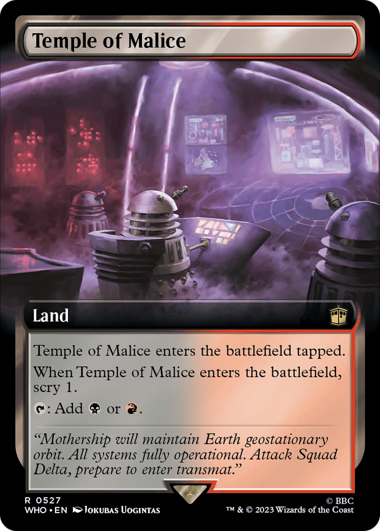 Temple of Malice (WHO-527) (Extended Art) (Foil)