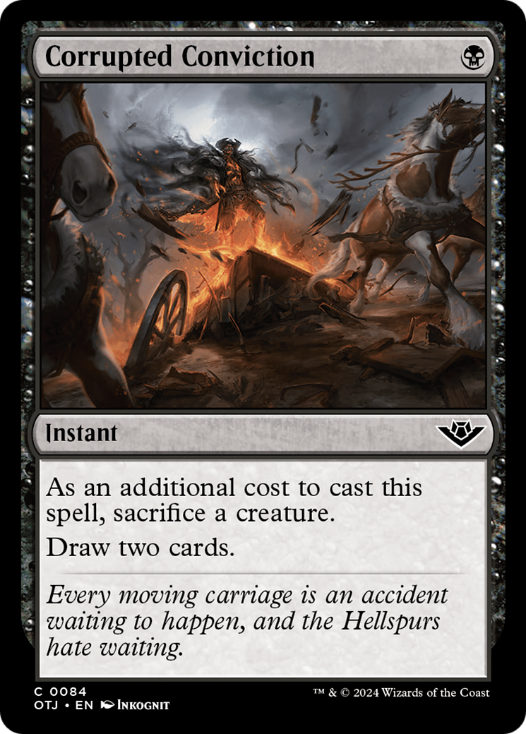 Corrupted Conviction (OTJ-084) (Foil)