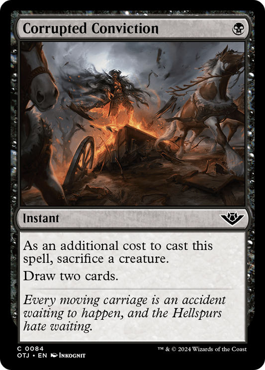 Corrupted Conviction (OTJ-084) (Foil)