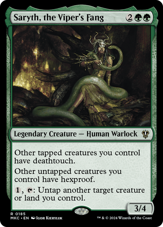 Saryth, the Viper's Fang (MKC-185)