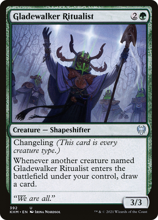 Gladewalker Ritualist (KHM-392)
