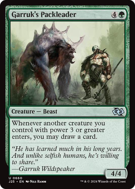 Garruk's Packleader (J25-660)