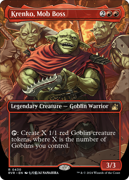Krenko, Mob Boss (RVR-430) (Borderless)