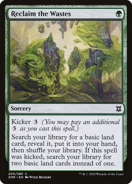 Reclaim the Wastes (ZNR-200) (Foil)