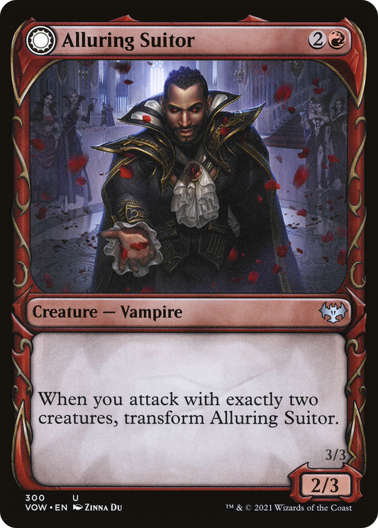 Alluring Suitor // Deadly Dancer (VOW-300) (Showcase) (Foil)