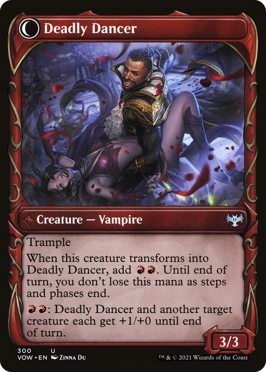 Alluring Suitor // Deadly Dancer (VOW-300) (Showcase) (Foil)