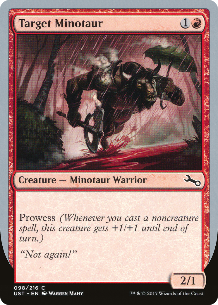 Target Minotaur (UST-98B) (Foil)