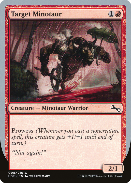 Target Minotaur (UST-98B) (Foil)