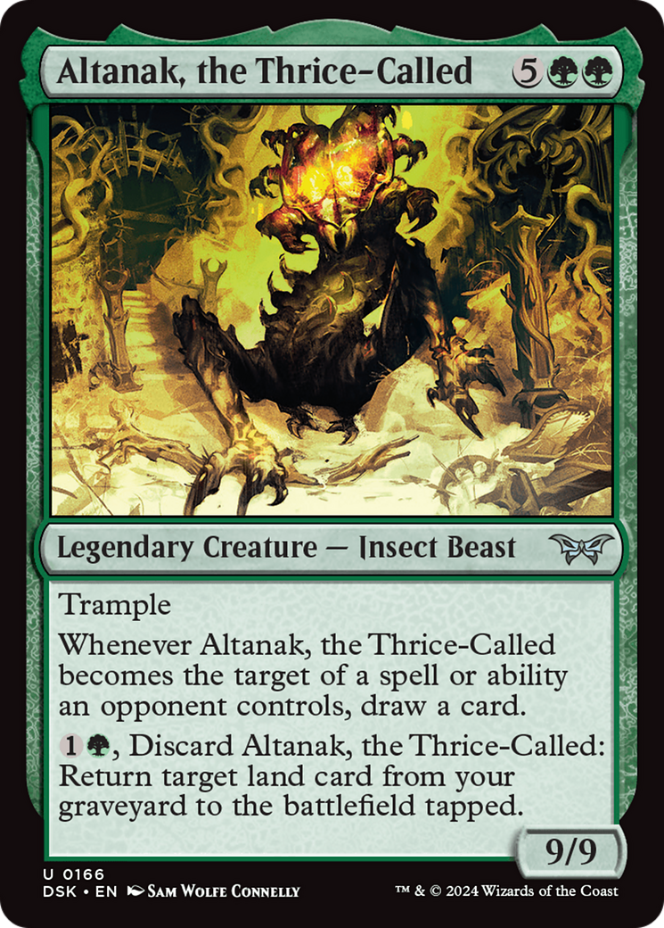 Altanak, the Thrice-Called (DSK-166) (Foil)