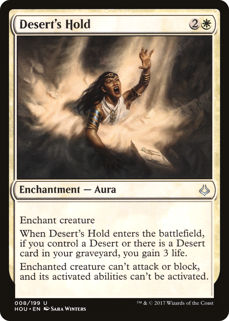 Desert's Hold (HOU-008) (Foil)