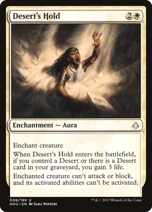 Desert's Hold (HOU-008) (Foil)