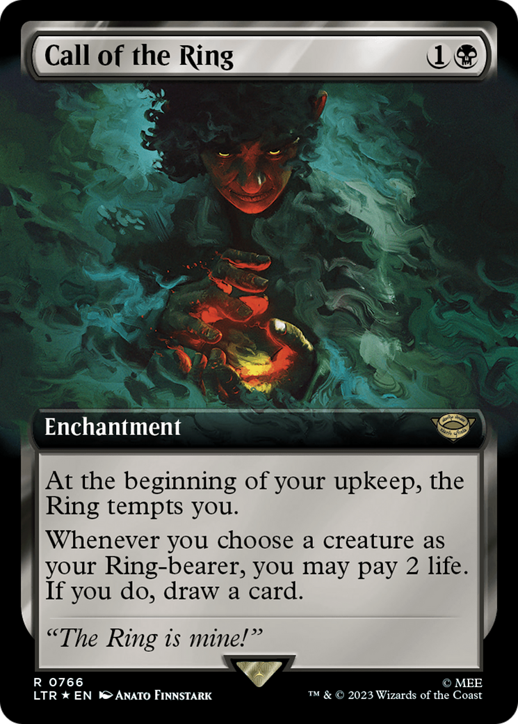 Call of the Ring (LTR-766) (Extended Art) (Surge Foil)