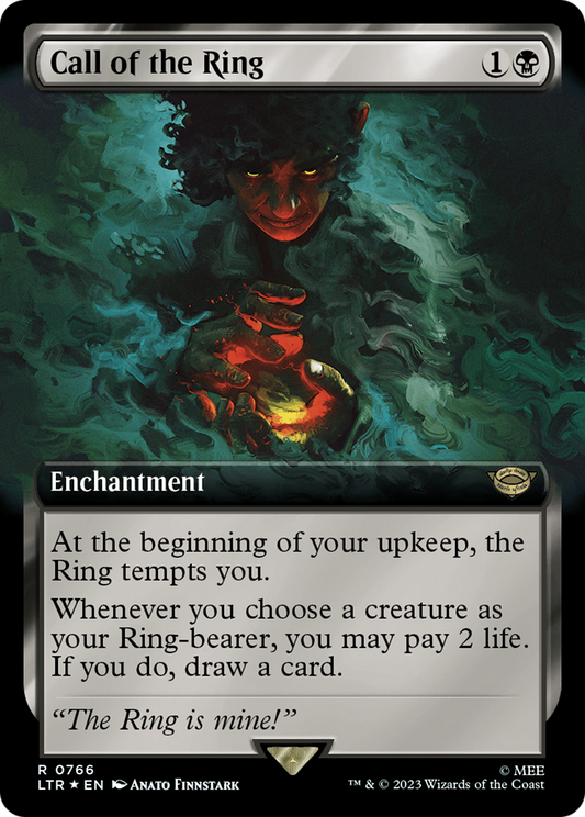 Call of the Ring (LTR-766) (Extended Art) (Surge Foil)