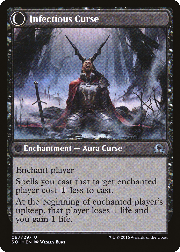 Accursed Witch // Infectious Curse (SOI-097) (Foil)