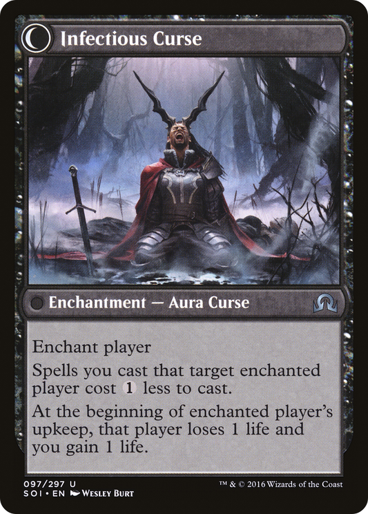 Accursed Witch // Infectious Curse (SOI-097) (Foil)