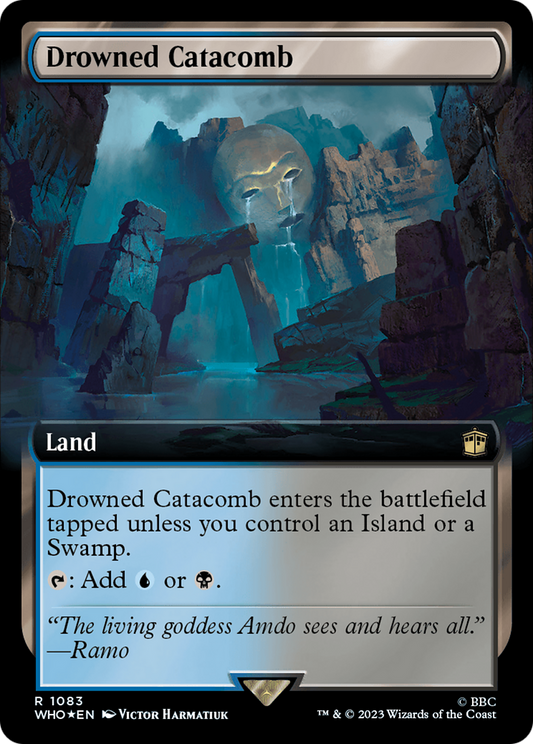 Drowned Catacomb (WHO-1083) (Extended Art) (Surge Foil)