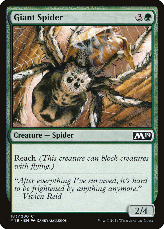 Giant Spider (M19-183) (Foil)
