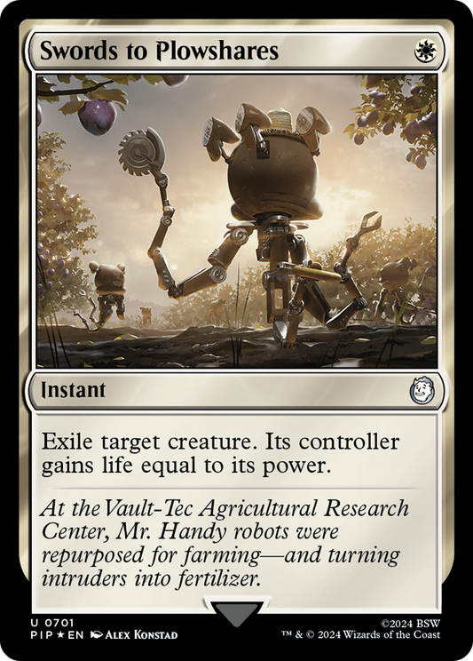 Swords to Plowshares (PIP-701) (Surge Foil)