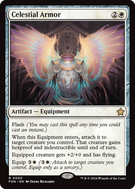 Celestial Armor (FDN-005) (Foil)