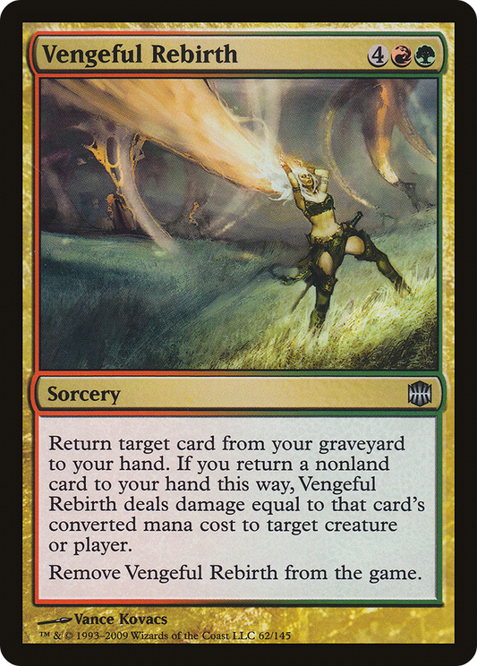 Vengeful Rebirth (ARB-062) (Foil)