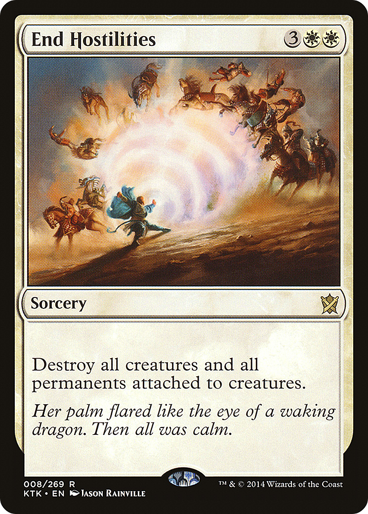 End Hostilities (KTK-008) (Foil)