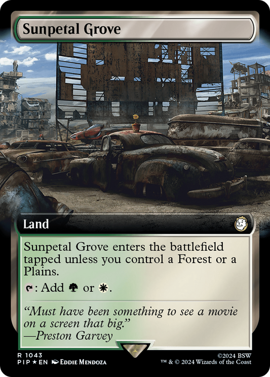 Sunpetal Grove (PIP-1043) (Extended Art) (Surge Foil)